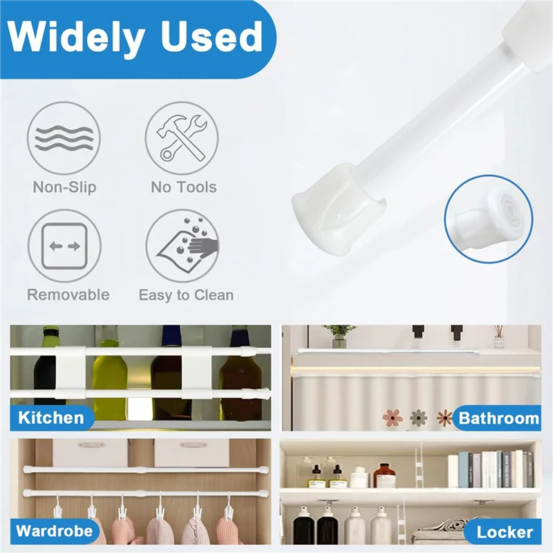 8 Pcs Double RV Refrigerator Bars Adjustable Fridge Tension Rods RV Refrigerator Kitchen Accessories, Fridge Bars
8 Pcs Double RV Refrigerator Bars Adjustable Fridge Tension Rods RV Refrigerator Kitchen Accessories, Fridge Bars