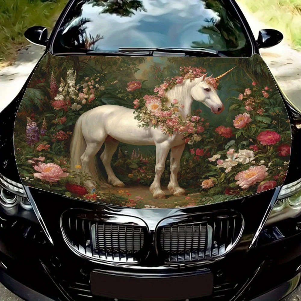 Виниловая упаковка с цветком единорога для капота автомобиля, наклейки на двигатель, водонепроницаемая самоклеящаяся упаковка из ПВХ, защита поверхности, персонализация
Виниловая упаковка с цветком единорога для капота автомобиля, наклейки на двигатель, водонепроницаемая самоклеящаяся упаковка из ПВХ, защита поверхности, персонализация