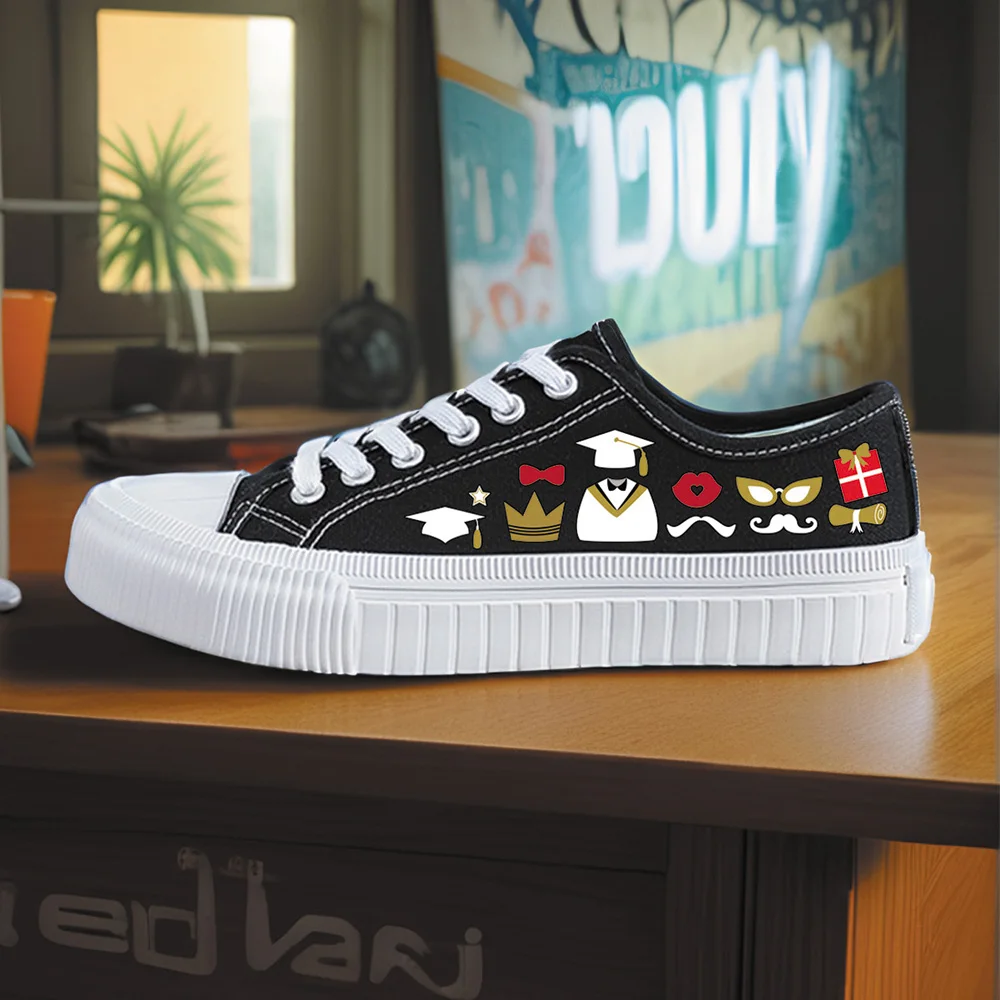 Women's Sports Shoes for All Seasons, Outdoor Students, Fashionistas, Women's Canvas Shoes, Bachelor's Hats, Bachelor's Uniforms, High-Top Round-Toe Flats-Soled Breathable Vulcanized Shoes, Digital Printing Women's Shoes
Women's Sports Shoes for All Seasons, Outdoor Students, Fashionistas, Women's Canvas Shoes, Bachelor's Hats, Bachelor's Uniforms, High-Top Round-Toe Flats-Soled Breathable Vulcanized Shoes, Digital Printing Women's Shoes