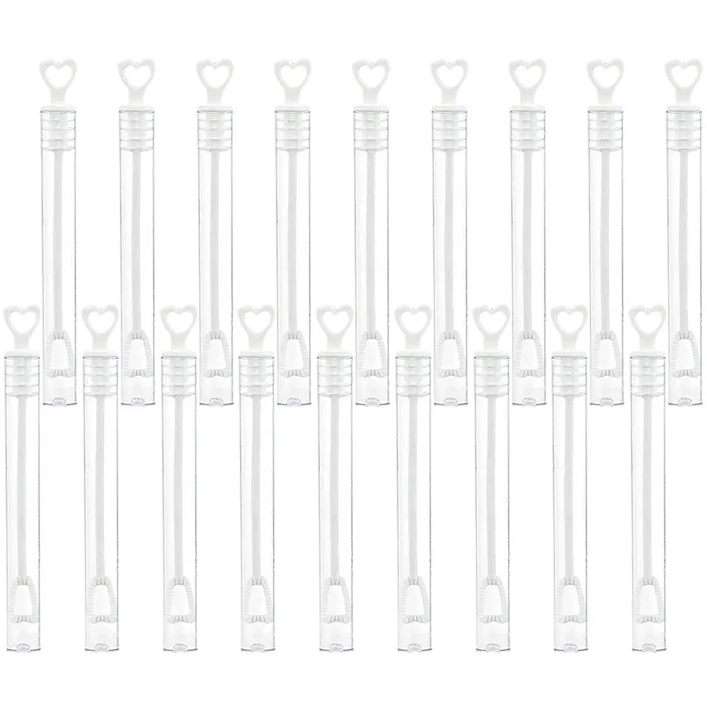 Empty Bubble Wand Tube Heart Design Refillable Lightweight Portable Bubble Blowing Wand for Summer Vacation Kids Party Favors
Empty Bubble Wand Tube Heart Design Refillable Lightweight Portable Bubble Blowing Wand for Summer Vacation Kids Party Favors