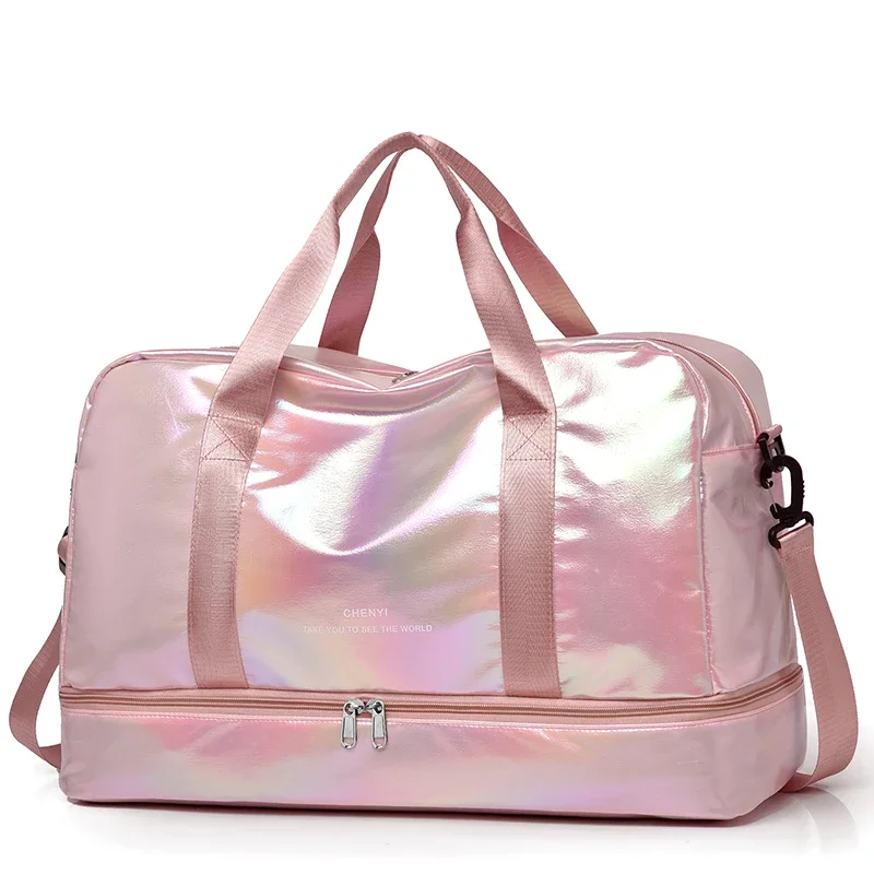 Women Travel Bag Luggage Dry Wet Separation Storage Bag New Fashion Fitness Handbags High Quality Waterproof New Shoulder Bag
Women Travel Bag Luggage Dry Wet Separation Storage Bag New Fashion Fitness Handbags High Quality Waterproof New Shoulder Bag