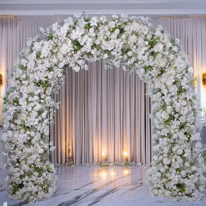 Искусственная цветочная композиция из белых лилий в форме буквы U, 240 см, для свадебного декора, оформления выставок на открытом воздухе
Искусственная цветочная композиция из белых лилий в форме буквы U, 240 см, для свадебного декора, оформления выставок на открытом воздухе