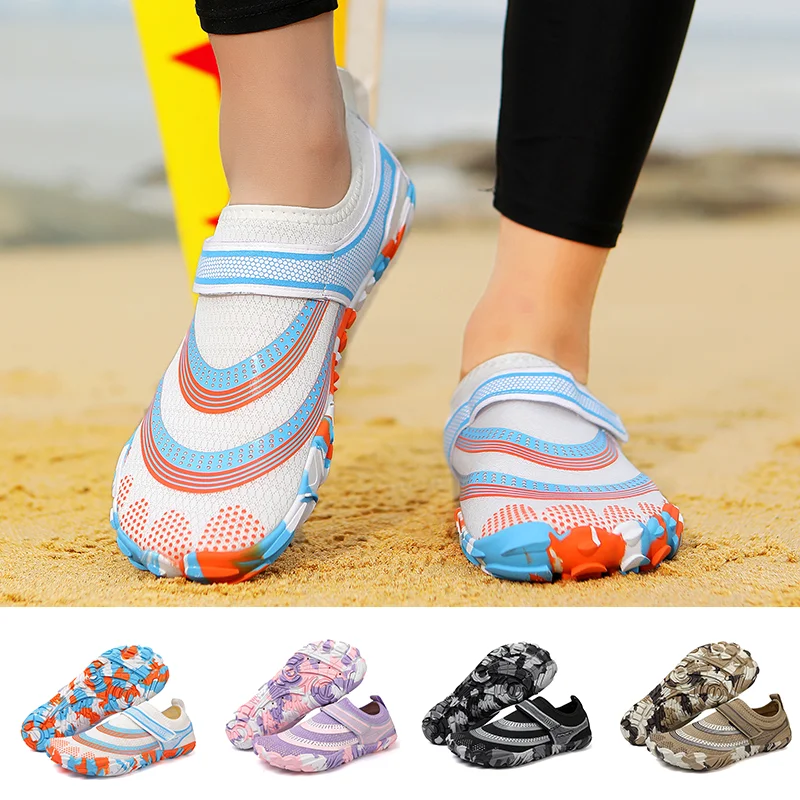 Мужские пляжные кроссовки для босоногой ходьбы, быстросохнущие, для водных видов спорта, для серфинга, плавания, ходьбы по воде, дышащие, пляжные сандалии
Мужские пляжные кроссовки для босоногой ходьбы, быстросохнущие, для водных видов спорта, для серфинга, плавания, ходьбы по воде, дышащие, пляжные сандалии