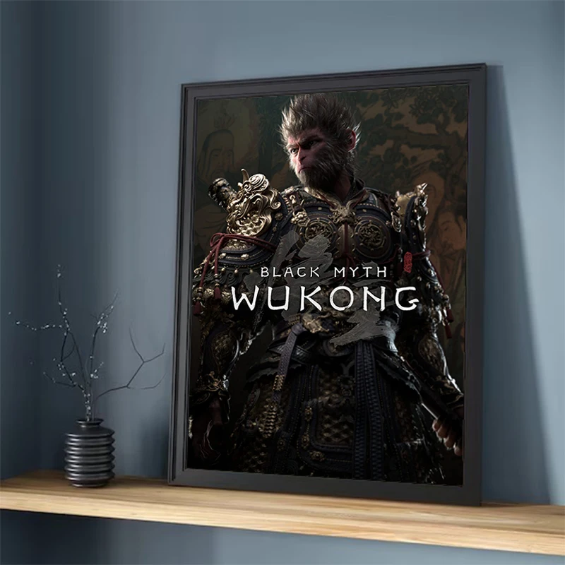 Black Myth: Wukong Game Poster Esports Room Decoration Decorative Painting for Bedroom Wall Posters Interior Paintings Decor Art
Black Myth: Wukong Game Poster Esports Room Decoration Decorative Painting for Bedroom Wall Posters Interior Paintings Decor Art