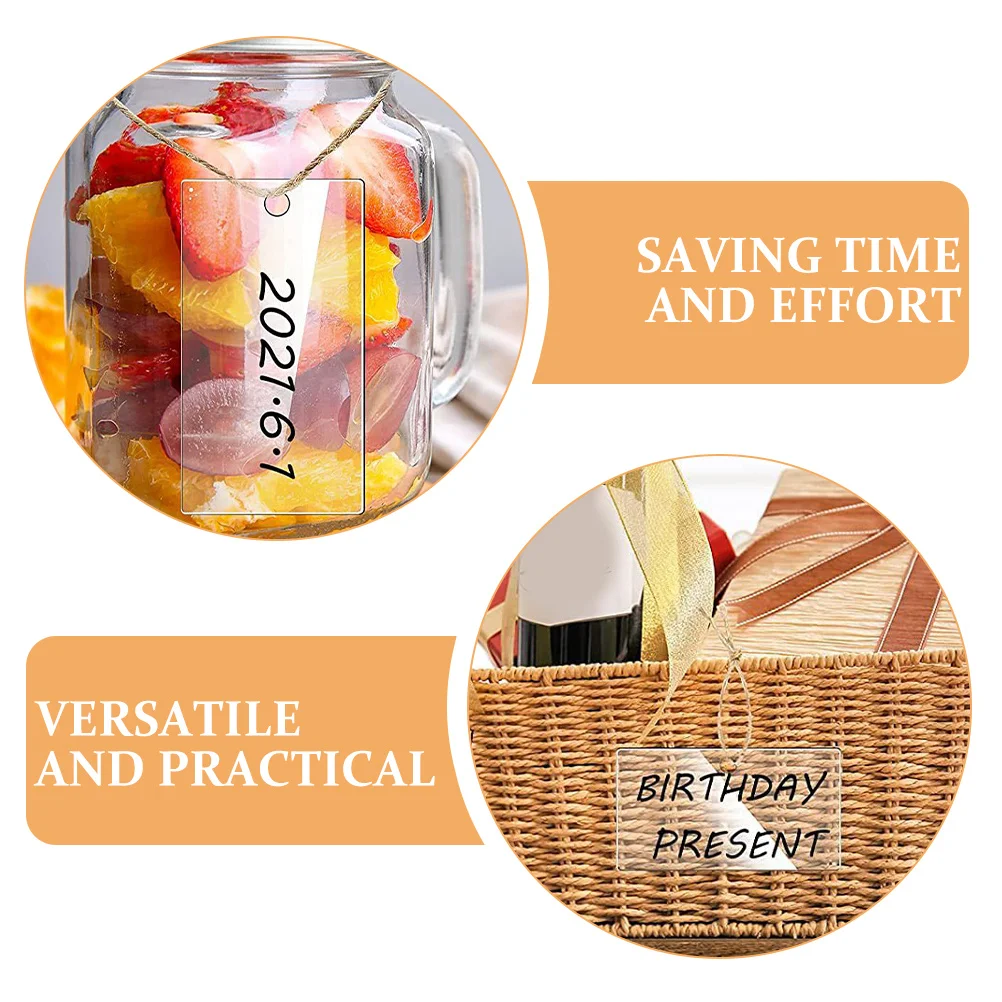 10Pcs Acrylic Basket Labels Blank Hanging Tags Writable Organizer Labels for Pantry Storage Bins Kitchen Removable Clear Tags 
10Pcs Acrylic Basket Labels Blank Hanging Tags Writable Organizer Labels for Pantry Storage Bins Kitchen Removable Clear Tags
