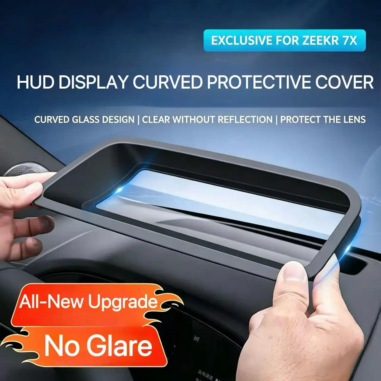 For Zeekr 7X 2024 2025 HUD Dush Cover Trim Head-Up Display Protective Cover car dashboard Interior modification accessories
For Zeekr 7X 2024 2025 HUD Dush Cover Trim Head-Up Display Protective Cover car dashboard Interior modification accessories