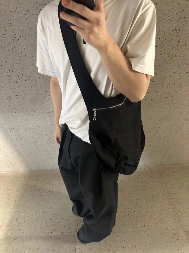 KIKO KOSTADINOV 24SS Casual Canvas Crossbody Bag ex Single oulder Bag Leisure Sle for Youth with Zipper Closure
KIKO KOSTADINOV 24SS Casual Canvas Crossbody Bag ex Single oulder Bag Leisure Sle for Youth with Zipper Closure