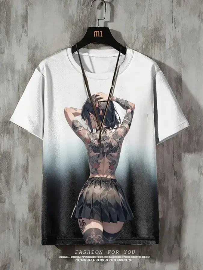 Men's T-shirt 3d printing anime characters gradient print short sleeve t-shirt men fashion street men clothing loose t-shirt
Men's T-shirt 3d printing anime characters gradient print short sleeve t-shirt men fashion street men clothing loose t-shirt