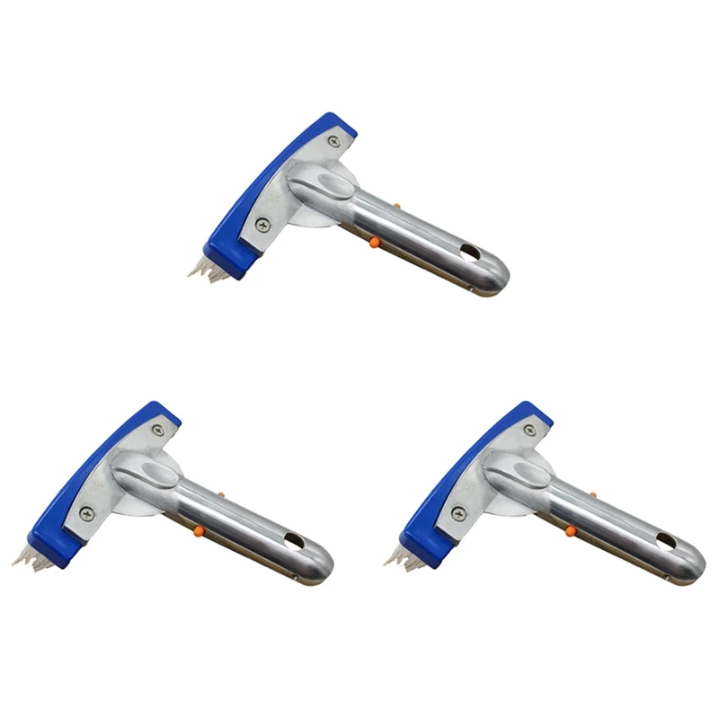 3Pcs 5.5In Stainless Steel Swimming Pool Cleaner Brush For Spa Pond Floor Wall Cleaning Equipment Tool
3Pcs 5.5In Stainless Steel Swimming Pool Cleaner Brush For Spa Pond Floor Wall Cleaning Equipment Tool