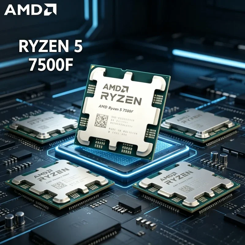 AMD High Performance AMD Ryzen 5 7500F AM5 CPU 3.7GHz Base 5.0GHz Boost 32MB Cache 65W for Gaming Desktop PC
AMD High Performance AMD Ryzen 5 7500F AM5 CPU 3.7GHz Base 5.0GHz Boost 32MB Cache 65W for Gaming Desktop PC
