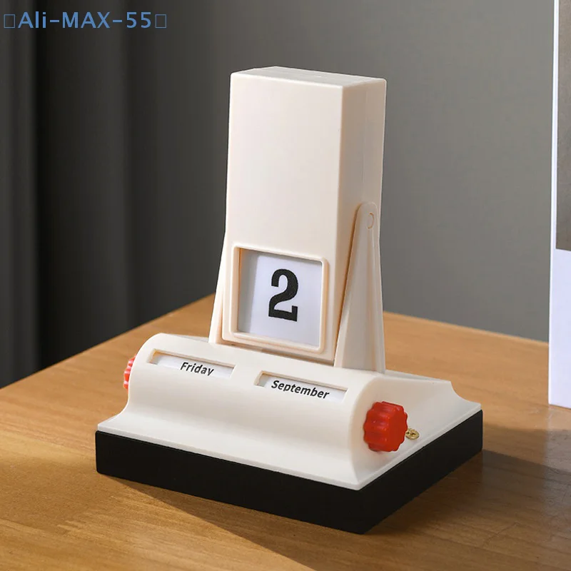 【MAX-55】Desktop Calendar With Flip Display Reusable Calendar For Each Year Day And Month Indicators Reusable Home Ornaments Gift
【MAX-55】Desktop Calendar With Flip Display Reusable Calendar For Each Year Day And Month Indicators Reusable Home Ornaments Gift
