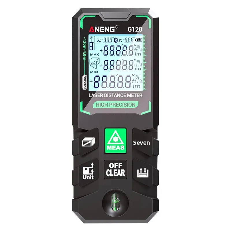 ANENG Green Laser Distance Meter 100m Outdoor High-Precision Laser Measure Tool Range Finder with LCD Display
ANENG Green Laser Distance Meter 100m Outdoor High-Precision Laser Measure Tool Range Finder with LCD Display