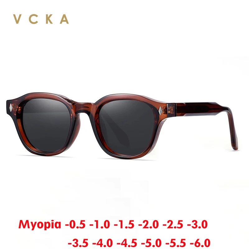 Солнцезащитные очки VCKA из ацетата для коррекции миопии, женские и мужские, ретро-стиль, утолщенная оправа TR90, поляризационные линзы, защита от УФ400, диоптрии от -0.50 до -10.00
Солнцезащитные очки VCKA из ацетата для коррекции миопии, женские и мужские, ретро-стиль, утолщенная оправа TR90, поляризационные линзы, защита от УФ400, диоптрии от -0.50 до -10.00