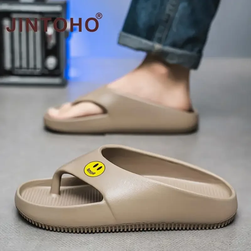 Мужские летние домашние пляжные мягкие противоскользящие ультралегкие удобные быстросохнущие шлепанцы из ЭВА большого размера со смайликом
Мужские летние домашние пляжные мягкие противоскользящие ультралегкие удобные быстросохнущие шлепанцы из ЭВА большого размера со смайликом