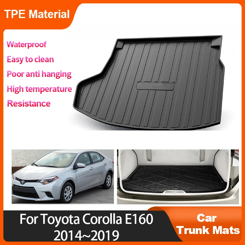 For Toyota Corolla E160 2014 2015 2016 2017 2018 2019 Trunk Mat Rear Cargo Liner Waterproof Protector Storage Pad Auto Anti-slip
For Toyota Corolla E160 2014 2015 2016 2017 2018 2019 Trunk Mat Rear Cargo Liner Waterproof Protector Storage Pad Auto Anti-slip