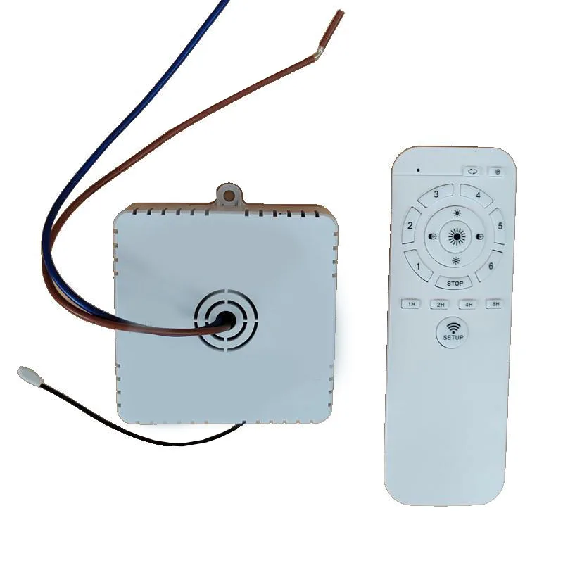 Color White Fan Light Controller Variable Frequency Remote Variable Frequency Control Wide Input Voltage Range
Color White Fan Light Controller Variable Frequency Remote Variable Frequency Control Wide Input Voltage Range