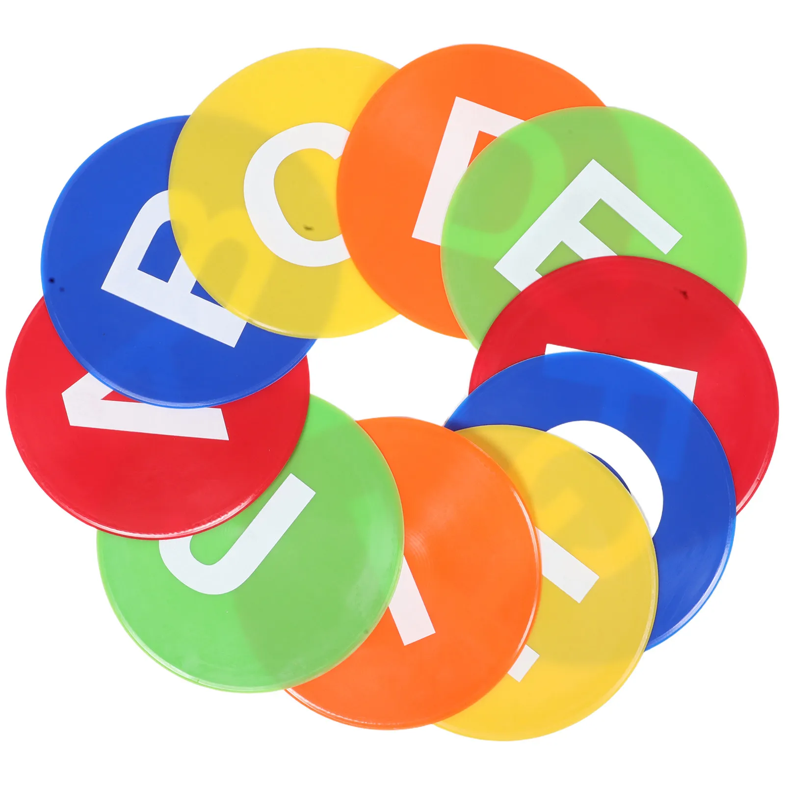 9Pcs Soccer Training Alphabet Marker Discs 23Cm Bright PVC Football Agility Equipment Football Practice Accessories Enhance
9Pcs Soccer Training Alphabet Marker Discs 23Cm Bright PVC Football Agility Equipment Football Practice Accessories Enhance