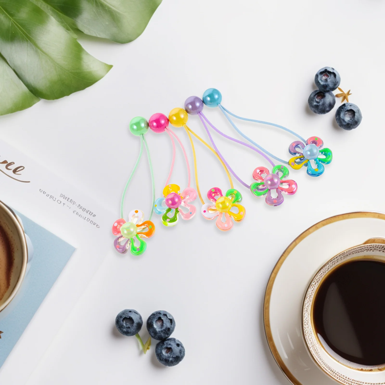 10Pcs Children's Hair Ties Colorful Flower Elastic Soft Hair Rope Ponytail Holder for Toddlers Girls Party School 
10Pcs Children's Hair Ties Colorful Flower Elastic Soft Hair Rope Ponytail Holder for Toddlers Girls Party School