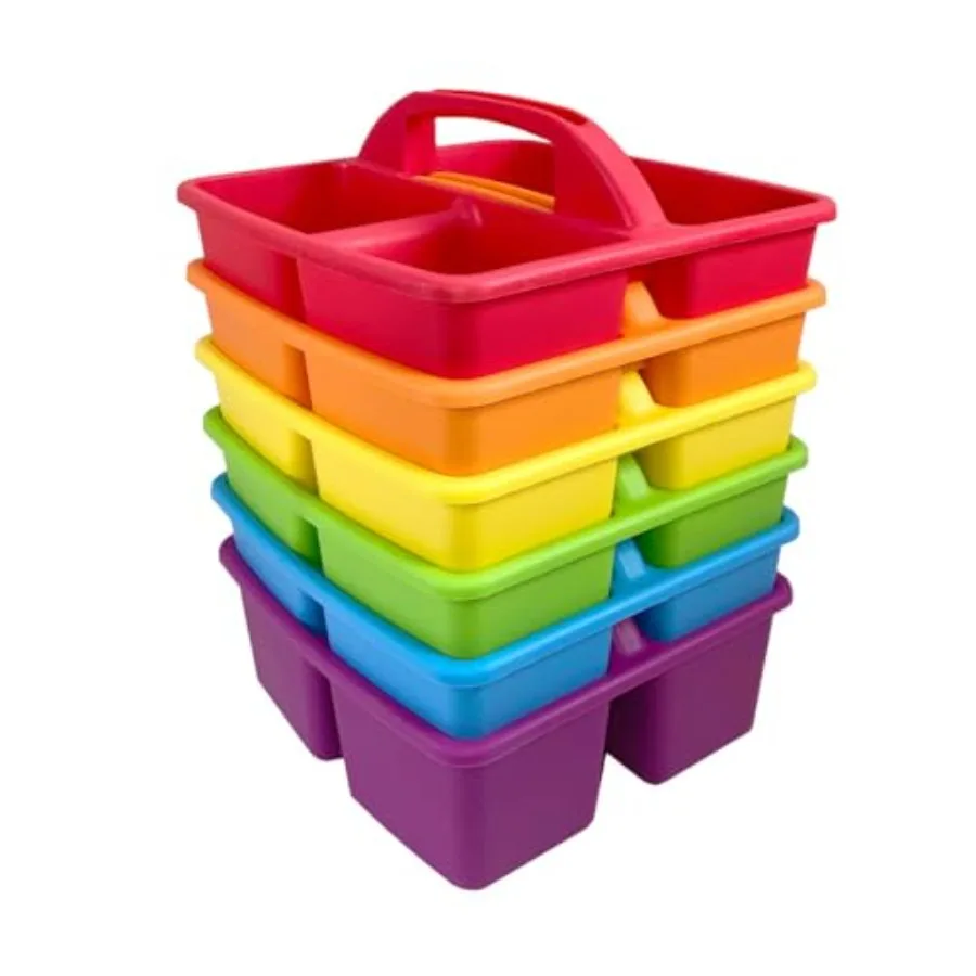 Classroom Supply Caddies: Assorted Colors - Set of 6
Classroom Supply Caddies: Assorted Colors - Set of 6