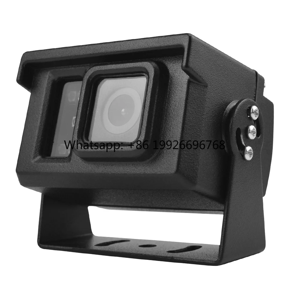 AI BSD Heavy Duty Vehicle Reverse Camera System with Blind Spot Detection, IP68 Waterproof Rear View for Trailer RV Truck Fleet
