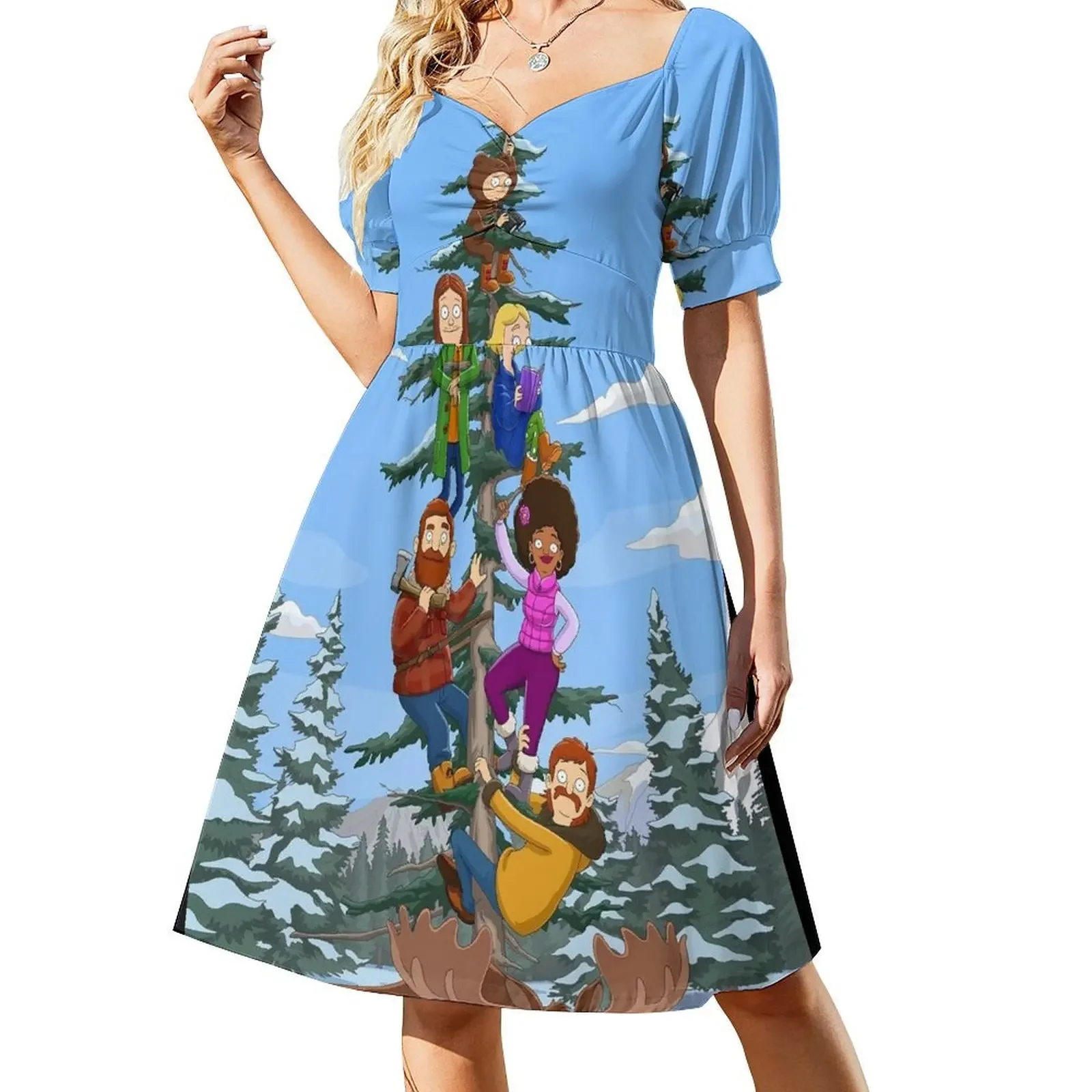 The Great North Short-Sleeved Dress Beachwear Women's summer dress women formal occasion dresses clothes for woman Dress
The Great North Short-Sleeved Dress Beachwear Women's summer dress women formal occasion dresses clothes for woman Dress