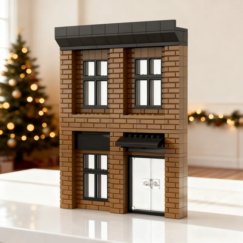 210pcs MOC Beige Brick Storefront Facade Modular Streetscape Model Building Blocks Architecture Toy Festival Gift Birthday
210pcs MOC Beige Brick Storefront Facade Modular Streetscape Model Building Blocks Architecture Toy Festival Gift Birthday
