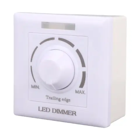 Interrupteur à intensité réglable pour lumière LED, contrôle de la luminosité, télécommande IR 200W(220V)