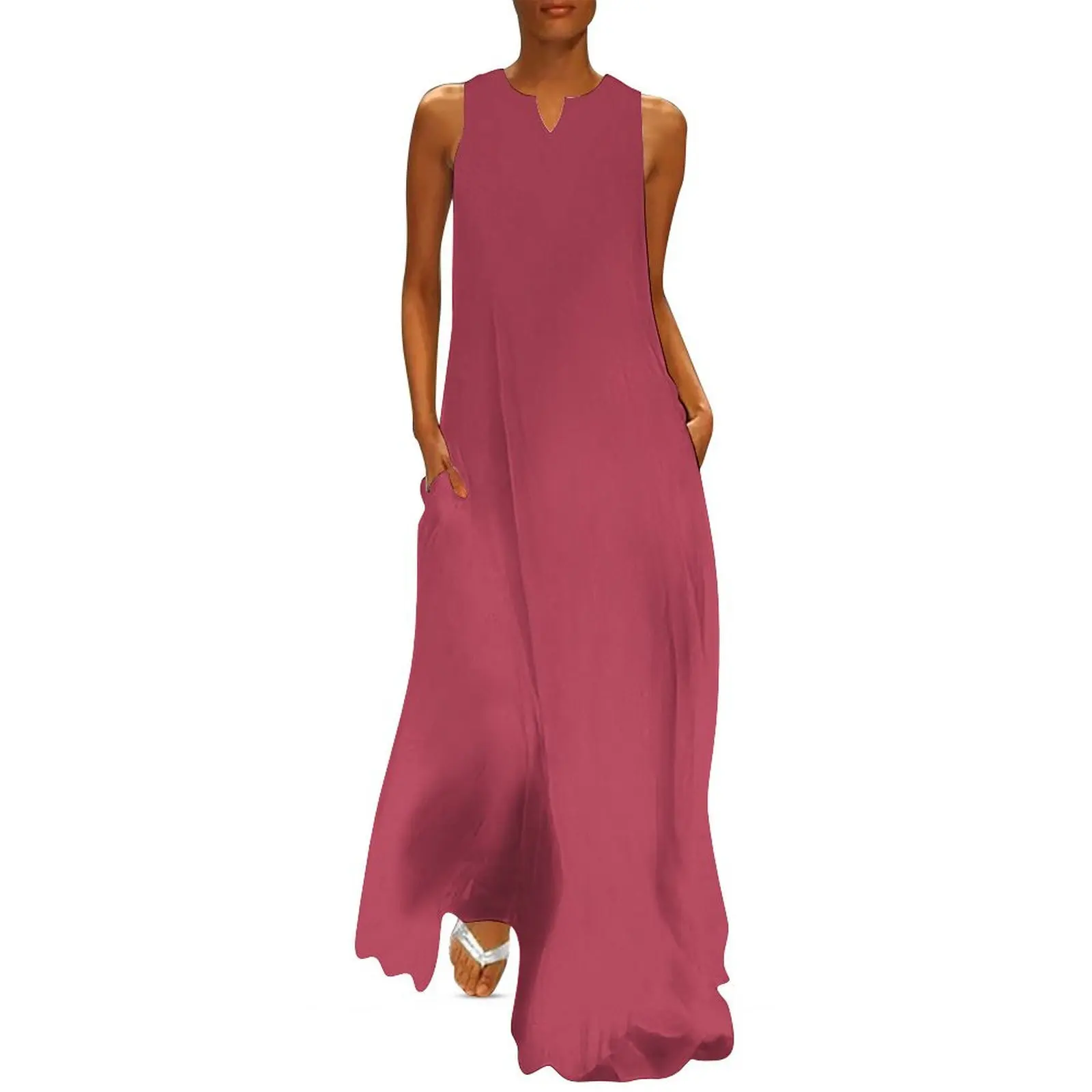 Dark salmon pink Long Dress women's elegant loose dresses clothes dresses for special events
Dark salmon pink Long Dress women's elegant loose dresses clothes dresses for special events
