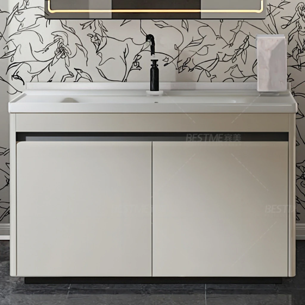 Luxury Bathroom Vanity Cabinet Stainless Steel Bathroom Cabinet
Luxury Bathroom Vanity Cabinet Stainless Steel Bathroom Cabinet