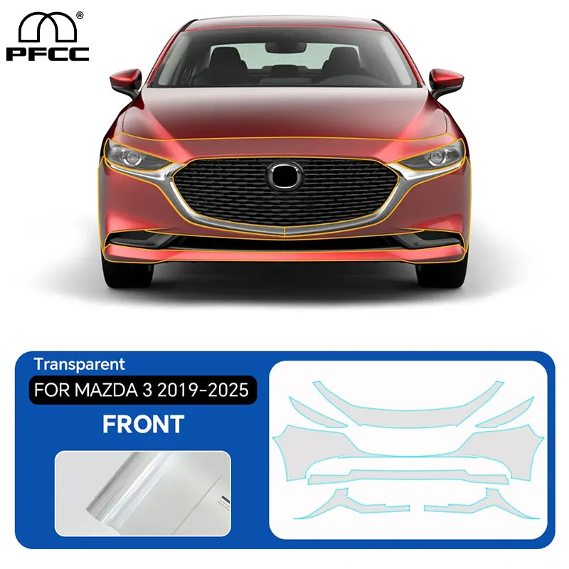 For Mazda 3 Paint Car Headlight Protection PPF Film Self-Healing Scratch Body Sticker Accessories Anti-Scratch Resistant
For Mazda 3 Paint Car Headlight Protection PPF Film Self-Healing Scratch Body Sticker Accessories Anti-Scratch Resistant