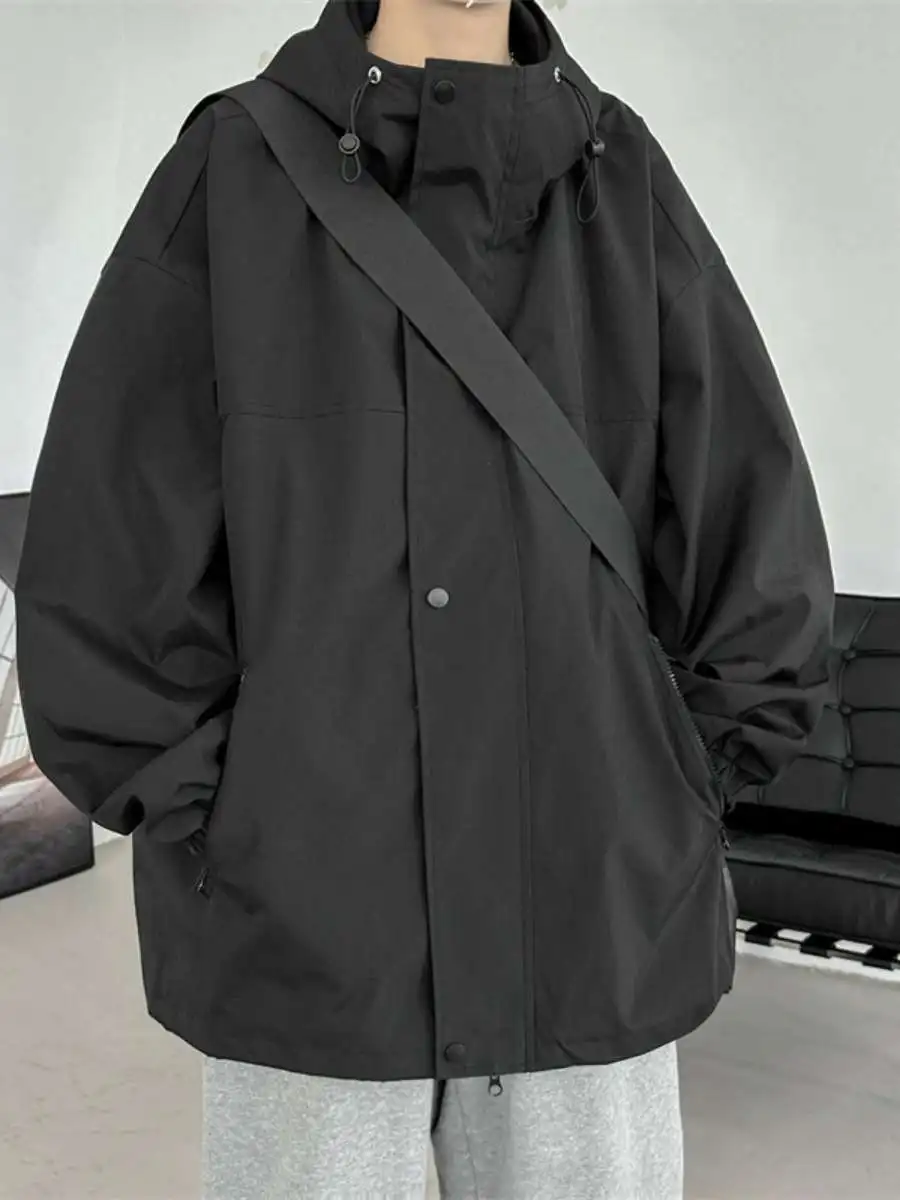 Модная мужская весенняя куртка в гонконгском стиле, водонепроницаемая, для активного отдыха, повседневная, больших размеров, для туризма, укороченная
Модная мужская весенняя куртка в гонконгском стиле, водонепроницаемая, для активного отдыха, повседневная, больших размеров, для туризма, укороченная