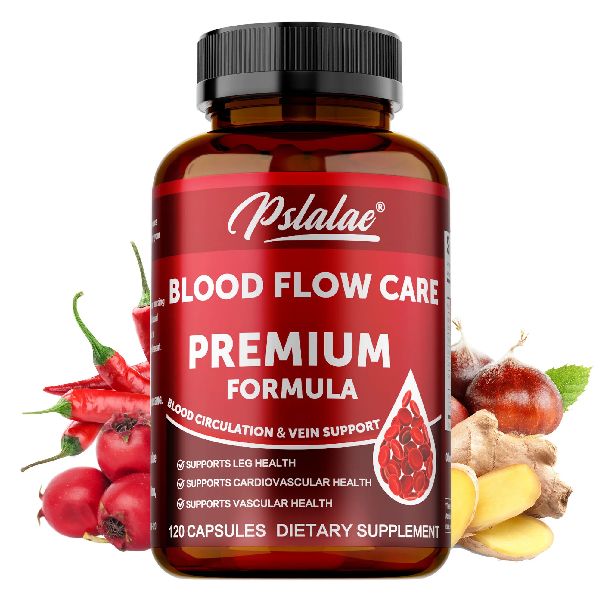 Blood Flow Care Capsules - Improve Blood Circulation, Supports Leg Veins, Promotes Heart and Cardiovascular Health
Blood Flow Care Capsules - Improve Blood Circulation, Supports Leg Veins, Promotes Heart and Cardiovascular Health
