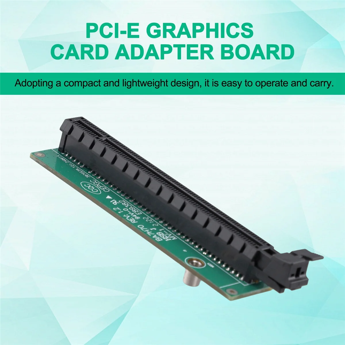 Карта адаптера видеокарты A94U PCI-E 16X для моделей Lenovo Tiny5 серии P330 M920Q M720Q M920X 01AJ940 PCIE16 Riser Card
Карта адаптера видеокарты A94U PCI-E 16X для моделей Lenovo Tiny5 серии P330 M920Q M720Q M920X 01AJ940 PCIE16 Riser Card