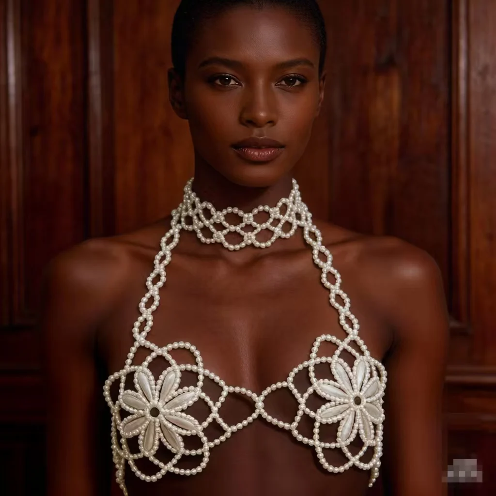 Handmade Sexy Bikini Chest Chain Body Link Women's Bra Chain Nightclub Birthday Party Body Jewelry Accessory
Handmade Sexy Bikini Chest Chain Body Link Women's Bra Chain Nightclub Birthday Party Body Jewelry Accessory
