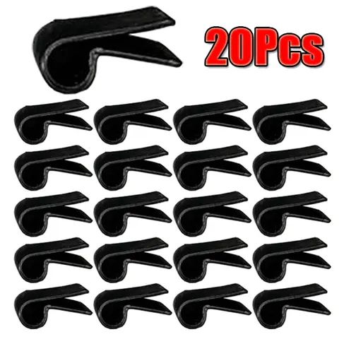 20Pcs Automotive Dashboard Wiring Harness Clips Car Interior Trim Cable Clips Cable Management Clips For Interior Modifications