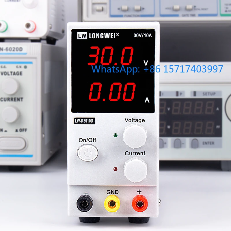 LW-K1001D/K1002D/K1003D Adjustable DC Stabilized Power Supply LW-K3010D Switching Power Supply
LW-K1001D/K1002D/K1003D Adjustable DC Stabilized Power Supply LW-K3010D Switching Power Supply