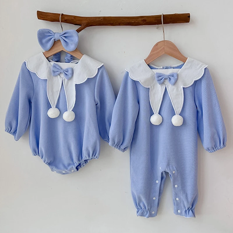 Spring Toddler Cute Baby Girls Romper Long Sleeve Pure Color Jumpsuit Sweet Newborn Kids Baby Girls Rompers 0-2Yrs
Spring Toddler Cute Baby Girls Romper Long Sleeve Pure Color Jumpsuit Sweet Newborn Kids Baby Girls Rompers 0-2Yrs