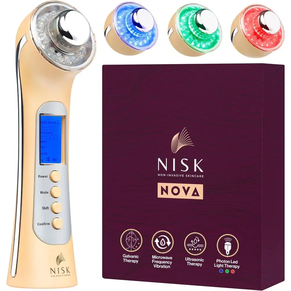 4-in-1 Multi-Function Facial Wand for Home Skin Care - Radiant Skin with Massage and Ion Technology
4-in-1 Multi-Function Facial Wand for Home Skin Care - Radiant Skin with Massage and Ion Technology