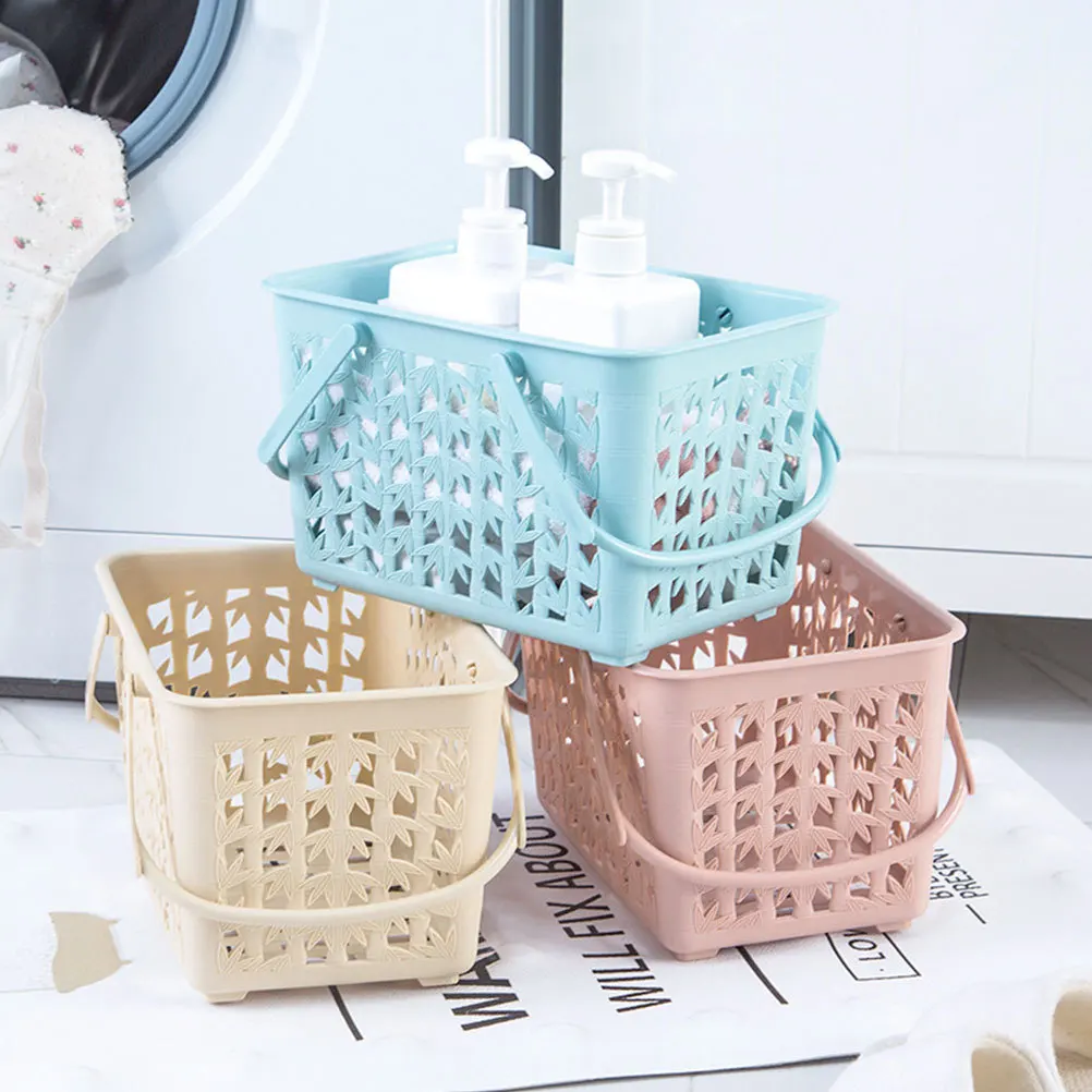 3Pcs Storage Basket Multipurpose Home Organizer Bathroom Desktop Sundries Box Large Capacity Lightweight Handle
3Pcs Storage Basket Multipurpose Home Organizer Bathroom Desktop Sundries Box Large Capacity Lightweight Handle
