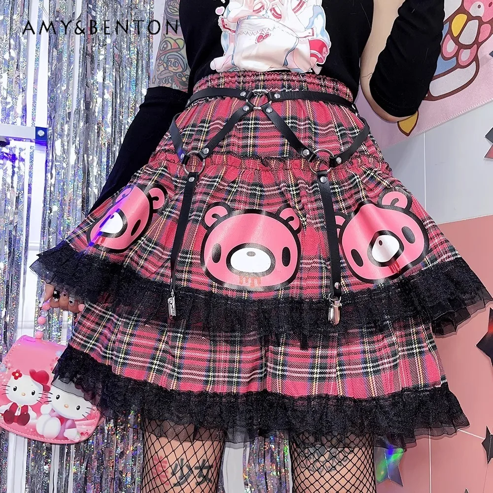 2025 New Homemade Original Japanese Harajuku Cartoon Print Double Layer Y2K Spice Girl Cake Skirt Belt For Women
2025 New Homemade Original Japanese Harajuku Cartoon Print Double Layer Y2K Spice Girl Cake Skirt Belt For Women