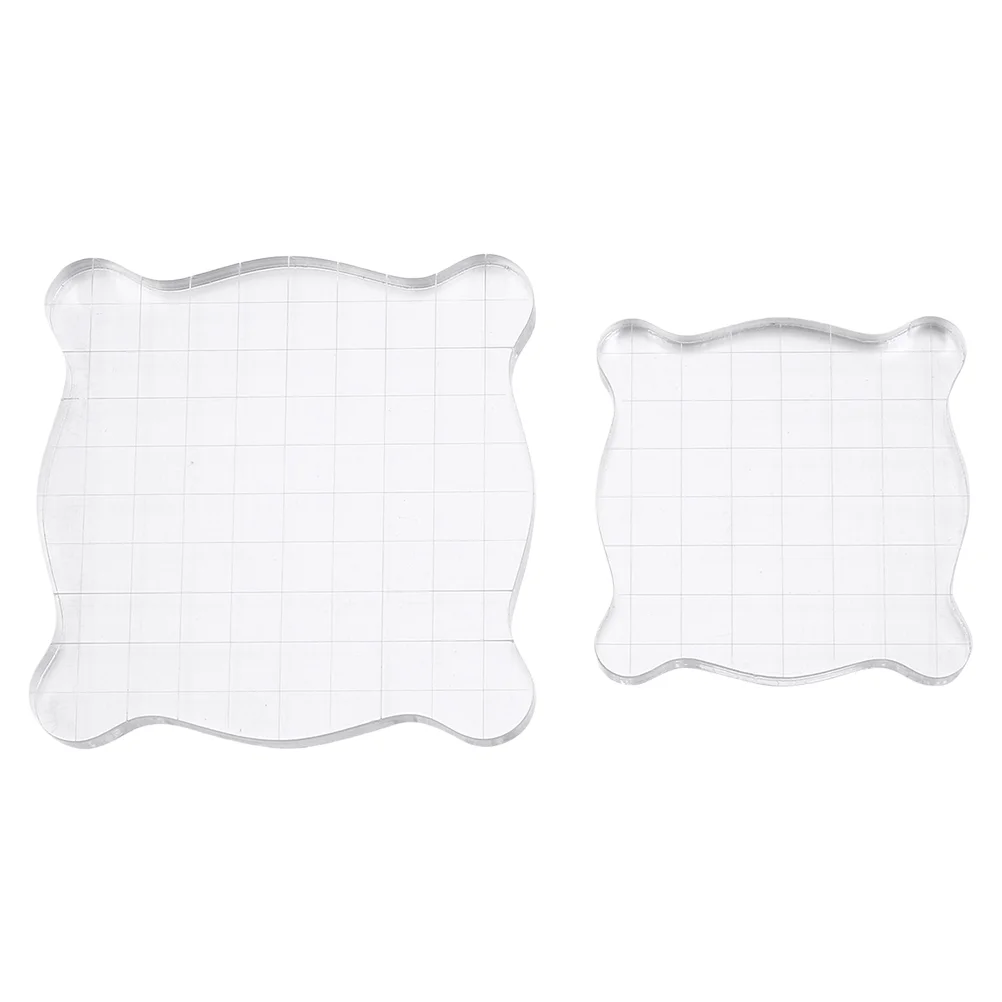2 Pcs Transparent Stamp Accessories Acrylic Stamping Tool Handle Clear Postage Stamps
2 Pcs Transparent Stamp Accessories Acrylic Stamping Tool Handle Clear Postage Stamps