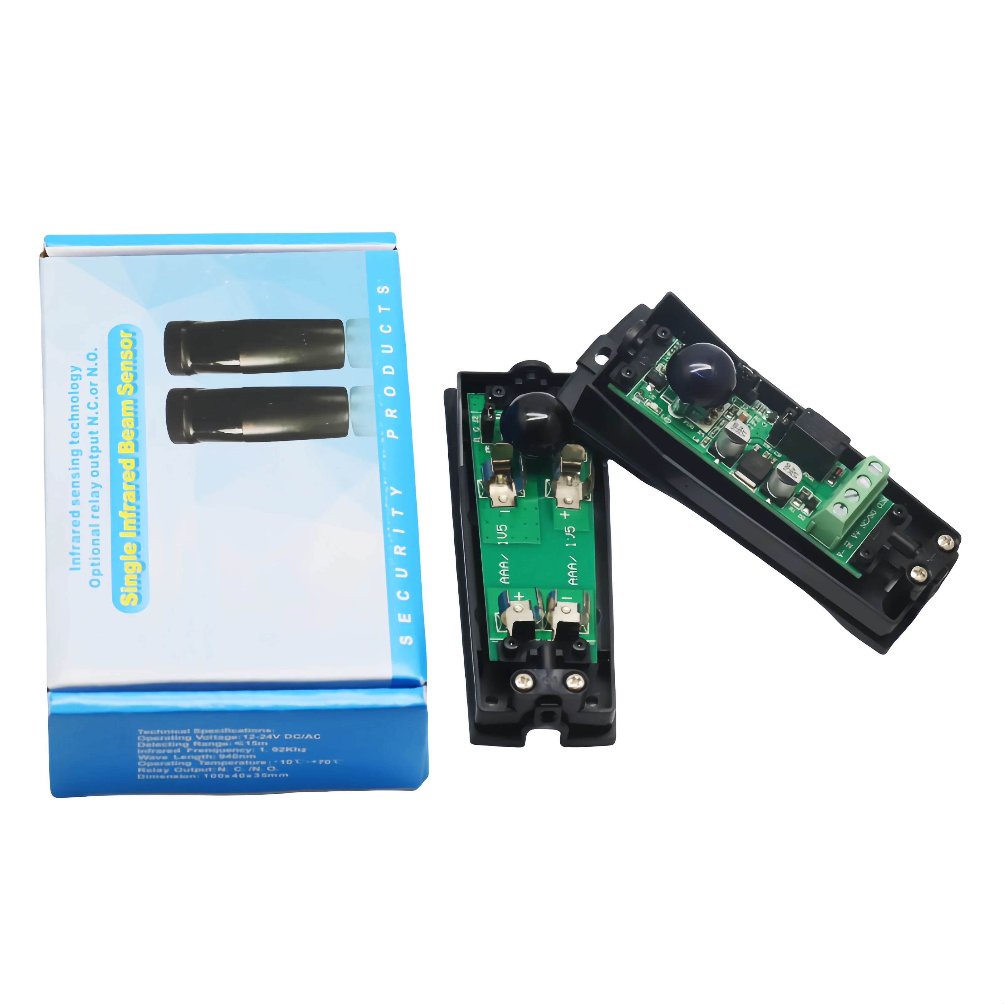 Photocell Single Beam Active Infrared Beam Sensor Detector Infrared Alarm For Automatic Barrier Fence Alarm
Photocell Single Beam Active Infrared Beam Sensor Detector Infrared Alarm For Automatic Barrier Fence Alarm