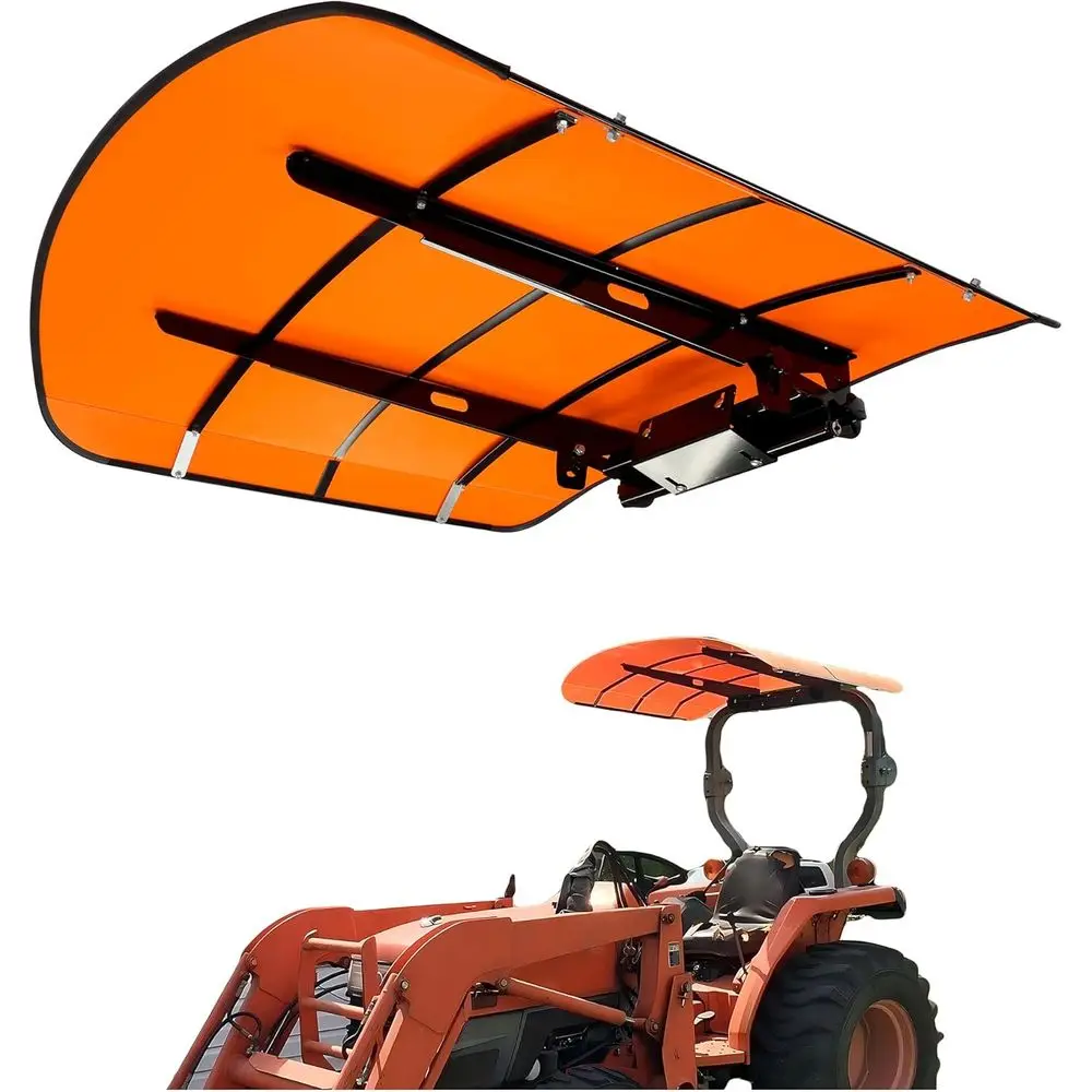Orange Tractor Roll-Over Protection Structure (ROPS) 48-3/8 x 48-3/8 with Umbrella Attachment
Orange Tractor Roll-Over Protection Structure (ROPS) 48-3/8 x 48-3/8 with Umbrella Attachment