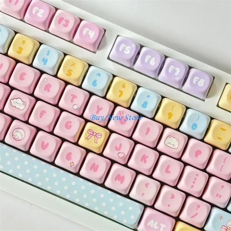 20CE MOA Height Cartoon Candy Bear Keycap Set For 131Keys Mechanical Keyboards KEYCAP
20CE MOA Height Cartoon Candy Bear Keycap Set For 131Keys Mechanical Keyboards KEYCAP