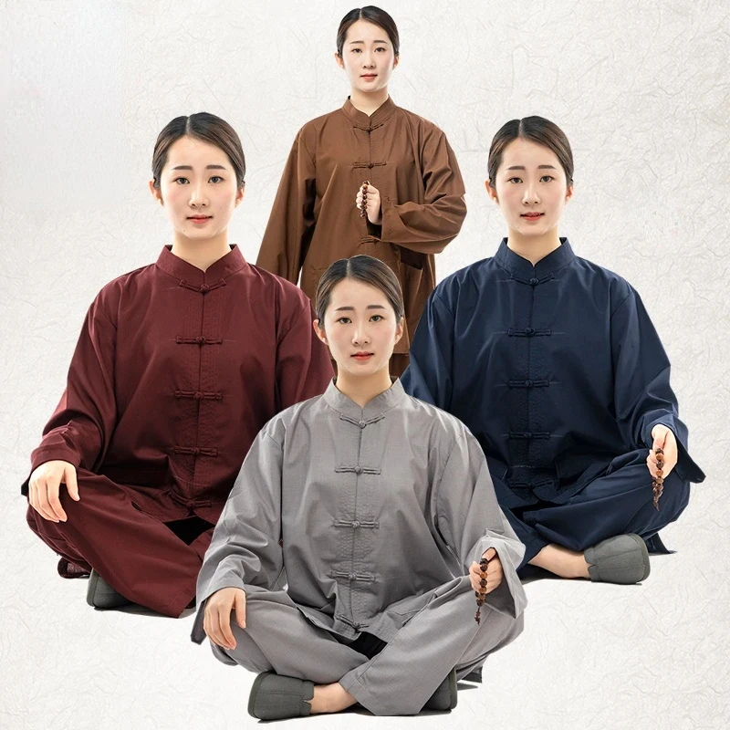 ❤️❤️❤️Adult Women Buddhist Meditation Clothing Top and Pants Kung Fu Uniform Buddhism Nun Customes for Movie Clothes Props❤️⭐️❤️
❤️❤️❤️Adult Women Buddhist Meditation Clothing Top and Pants Kung Fu Uniform Buddhism Nun Customes for Movie Clothes Props❤️⭐️❤️