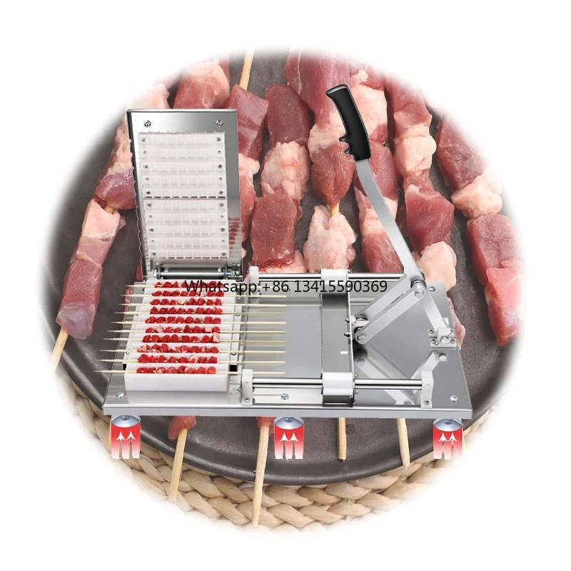 New Arrival Hot Selling Skewer Machine 10 Grooves Mold Bbq Use Skewering Machine for Restaurant
New Arrival Hot Selling Skewer Machine 10 Grooves Mold Bbq Use Skewering Machine for Restaurant