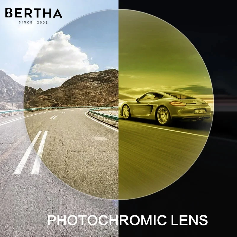 Фотохромные линзы по рецепту BERTHA, оптические очки ночного видения, близорукость, Гиперметропия, фотохромные линзы PLS03
Фотохромные линзы по рецепту BERTHA, оптические очки ночного видения, близорукость, Гиперметропия, фотохромные линзы PLS03