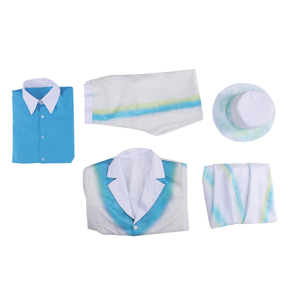 The Haunted Hatbox Ghost Costume Mansion Men Suit With Cape Hat Full Set Halloween Party Performance Outfits
The Haunted Hatbox Ghost Costume Mansion Men Suit With Cape Hat Full Set Halloween Party Performance Outfits