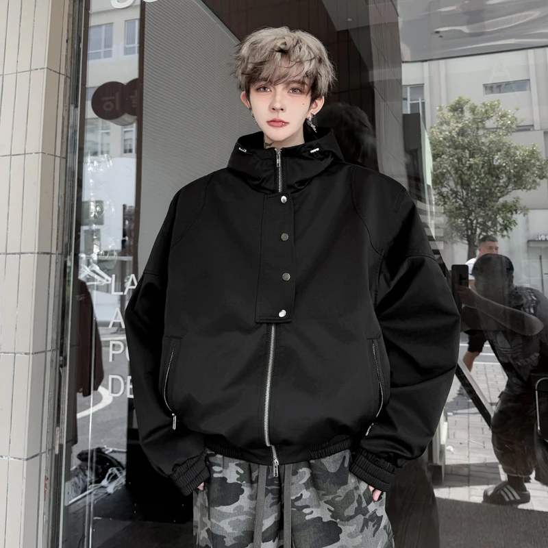 Мужская байкерская куртка-пилот с воротником-стойкой, новая коллекция осень-зима, модная, из полиэстера, свободного кроя, для повседневной носки, молодежная
Мужская байкерская куртка-пилот с воротником-стойкой, новая коллекция осень-зима, модная, из полиэстера, свободного кроя, для повседневной носки, молодежная