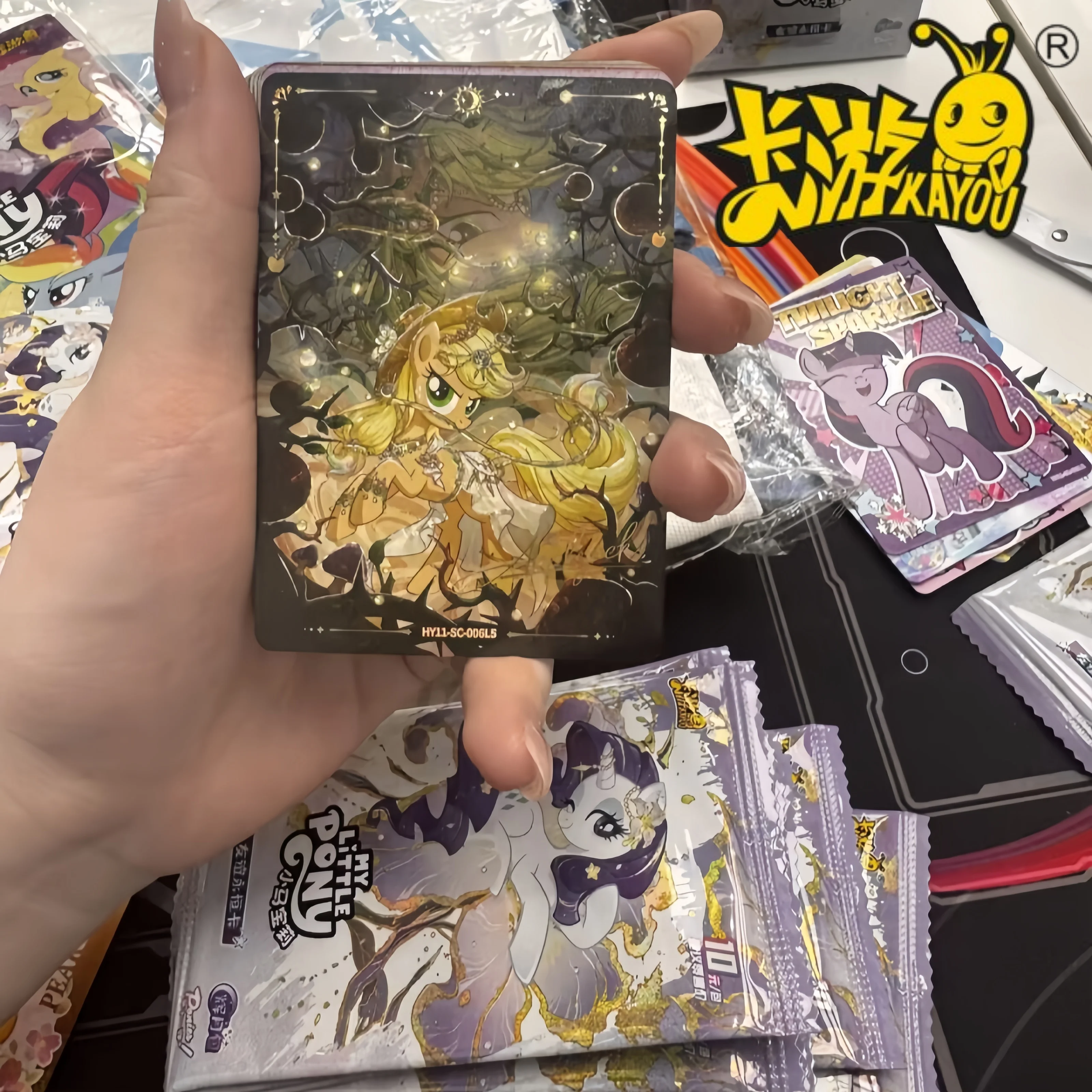 New Kayou Edition Vol.11 My Little Pony Anime Collection Card Friendship Eternal Cards Moon Collect Card Toy Girl Birthday Gifts
New Kayou Edition Vol.11 My Little Pony Anime Collection Card Friendship Eternal Cards Moon Collect Card Toy Girl Birthday Gifts